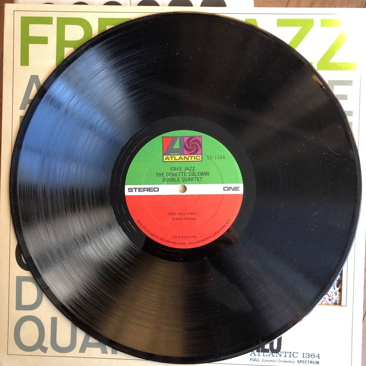 Free Jazz / The Ornette Coleman Double Quartet / 超美盤 Atlantic STEREO盤_画像9