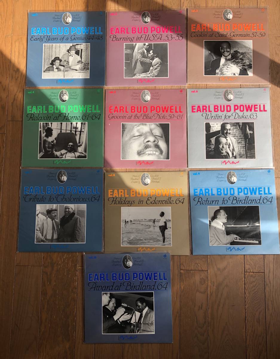 Earl Bud Powell / Mythic Sound / 12インチ10枚セット/超美盤_画像1