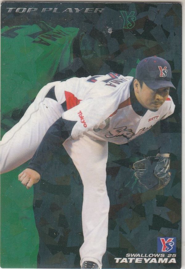 カルビープロ野球カード　2011年　TP-19館山昌平　ヤクルト　インサートカード　トッププレイヤー_画像1