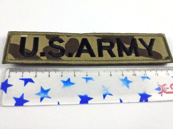 アメリカ陸軍 US ARMY パッチ ワッペン サバゲー ミリタリー ベルクロ CP迷彩 DM便発送_画像5