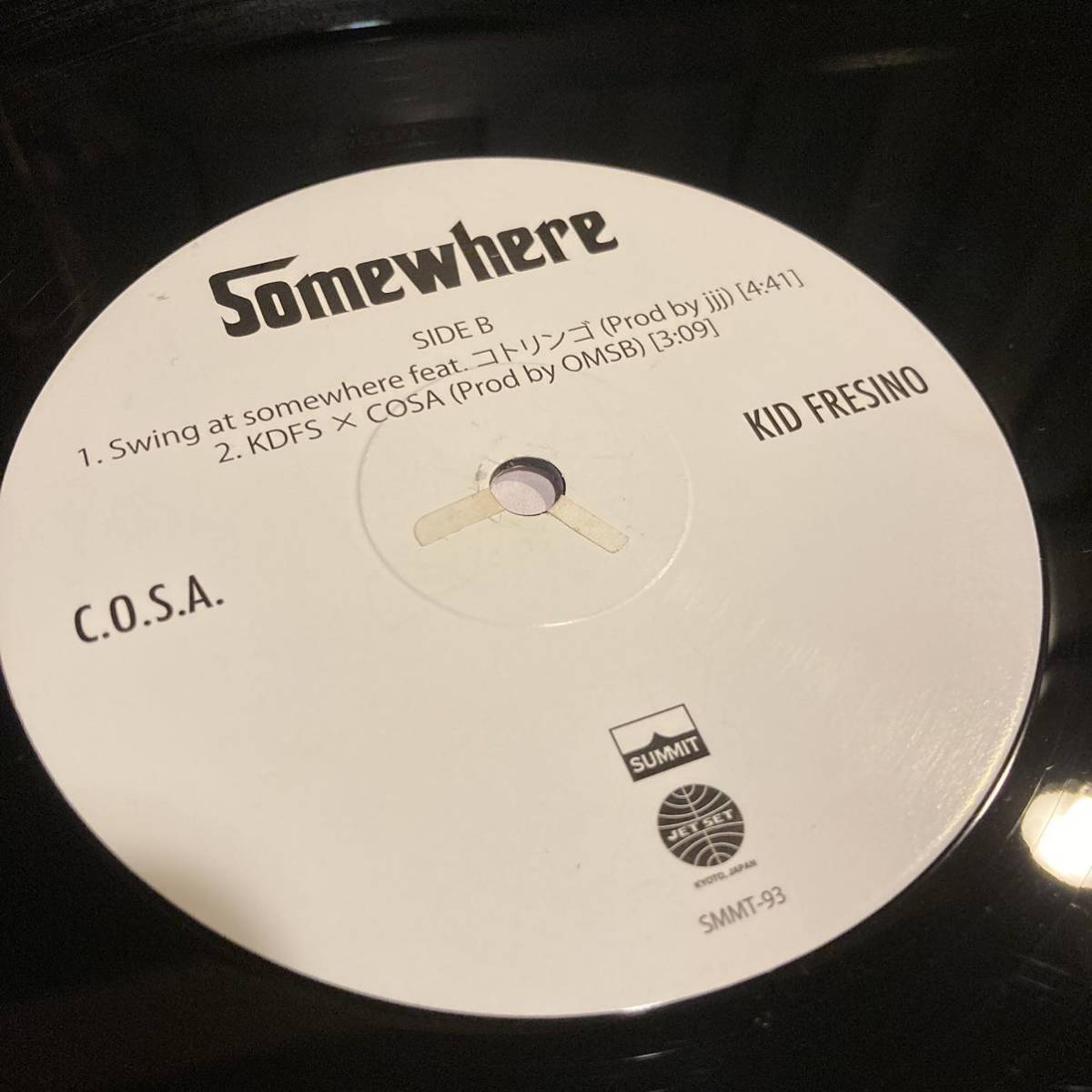 ◆2LP C.O.S.A.×KID FRESINO/SOMEWHERE SUMMIT JJJ OMSB PUNPEE_画像5