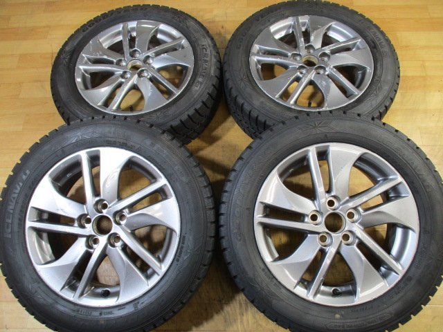 溝十分有り! トヨタ 170系 シエンタ 純正 ホイール スタッドレスタイヤ