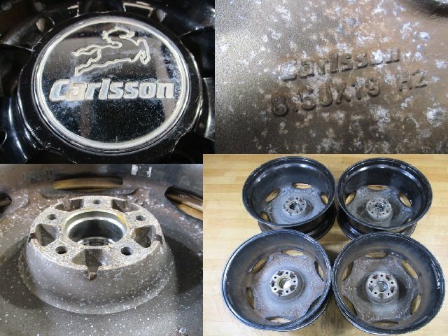 Carlsson カールソン 1/6 Evo EVO-3 ホイール 4本 5H-114.3 19 Carlsson カールソン 1/6 Evo EVO-3 ホイール 4本 5H-114.3 19