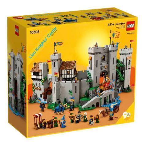 LEGO LEGO 10305 Lion Knight Неокрытый замок подлинный