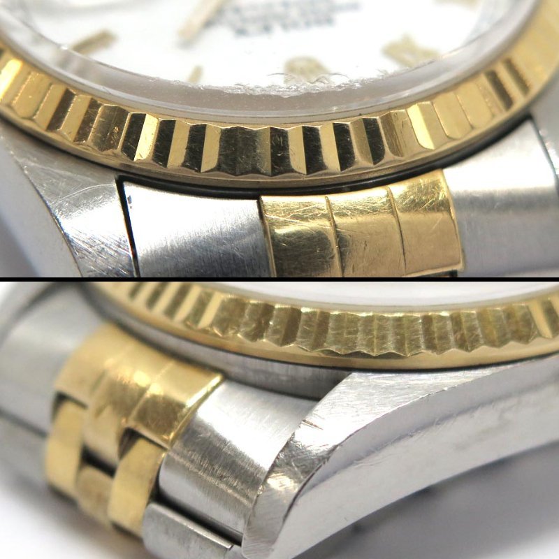 1円 ry ROLEX ロレックス デイトジャスト メンズ AT オートマ 腕時計 16233【時計】【中古】_画像8