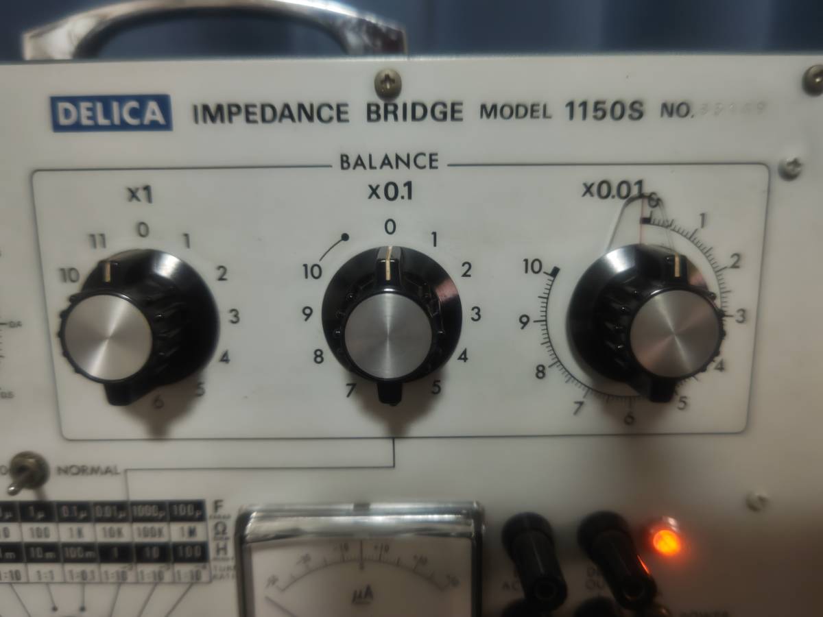 三田無線研究所 デリカ DELICA 1150S IMPEDANCE BRIDGE インピーダンス