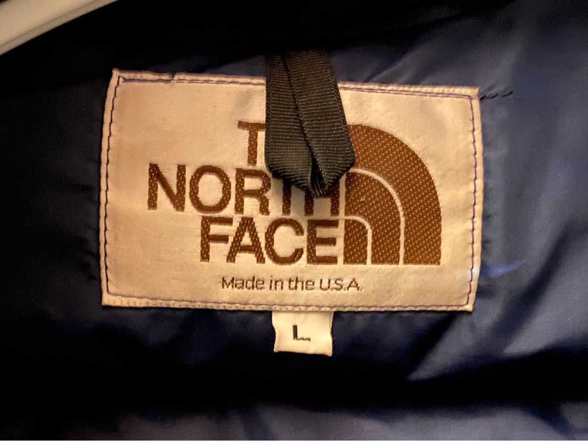 THE NORTH FACE ダウンベスト USA製 茶タグ VEST ヴィンテージ　グースダウン