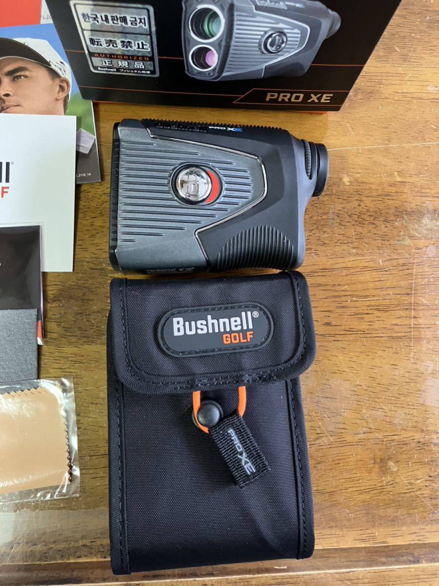 ★送料無料 超美品★Bushnell ブッシュネル PRO XE ピンシーカープロ XE ジョルト ゴルフ用レーザー距離計 距離計測器 純正ケース付属_画像6