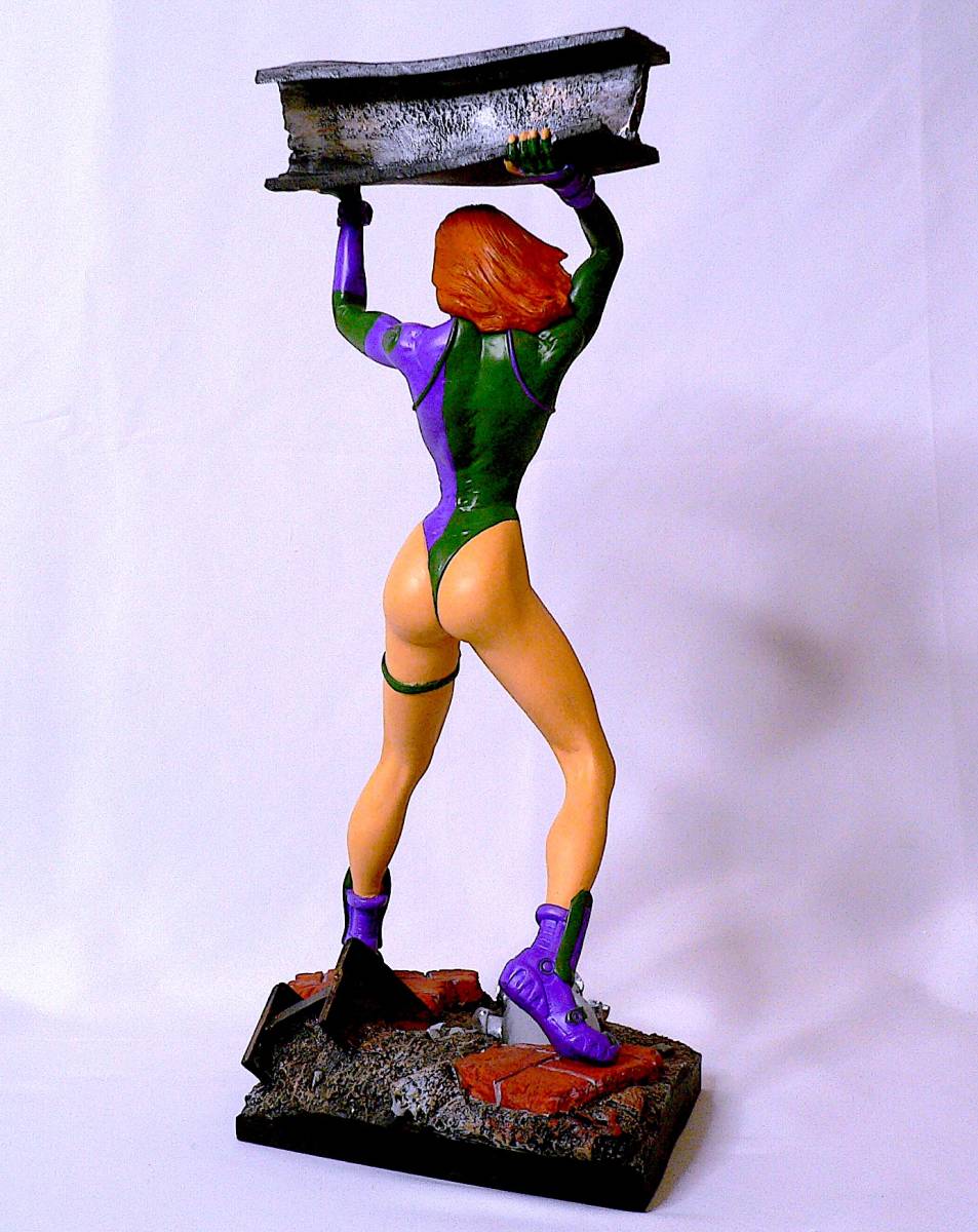 WildStorm Production 1/6 フェアチャイルド GEN13 レジンキャスト フィギュア 塗装済み完成品 全高約36cm_画像8