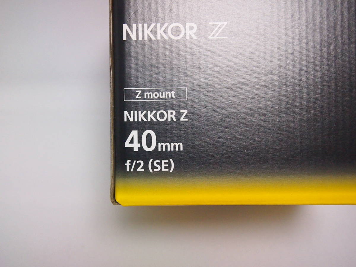 新品　NIKKOR Z 40mm f/2（SE）Nikon_画像2