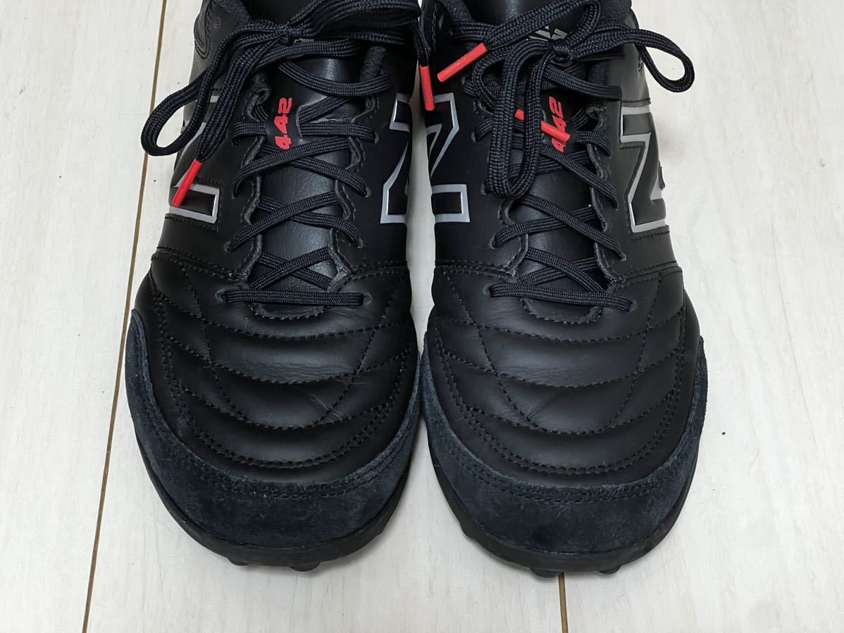 2023 newbalance 27.0 トレーニング シューズ 442 TEAM TF BK2 2E BLACK ニューバランス サッカー トレシュー ブラック チーム メンズ_画像5