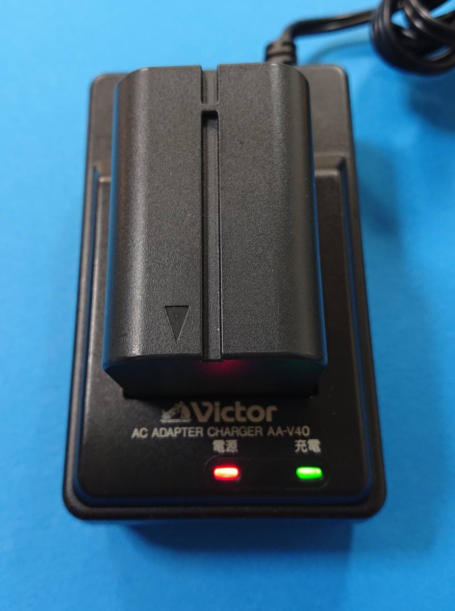  free shipping prompt decision Victor AA-V40 video camera for battery charger AC adapter Victor BN-V416 attached tube FG