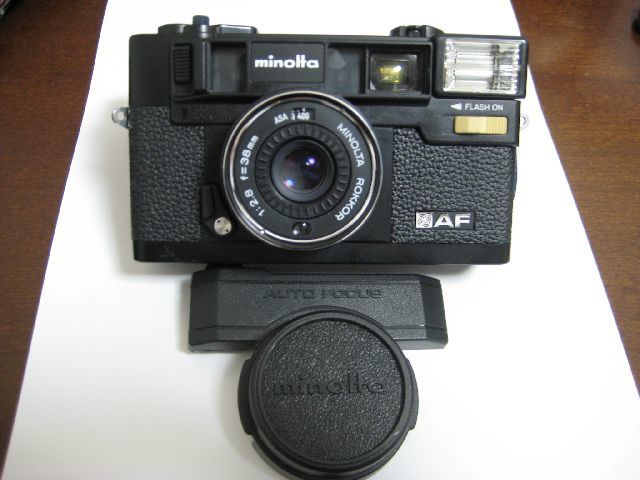 激安直営店 MINOLTA AF 昭和レトロ 未使用 キャプ、カバー 取説付き HI