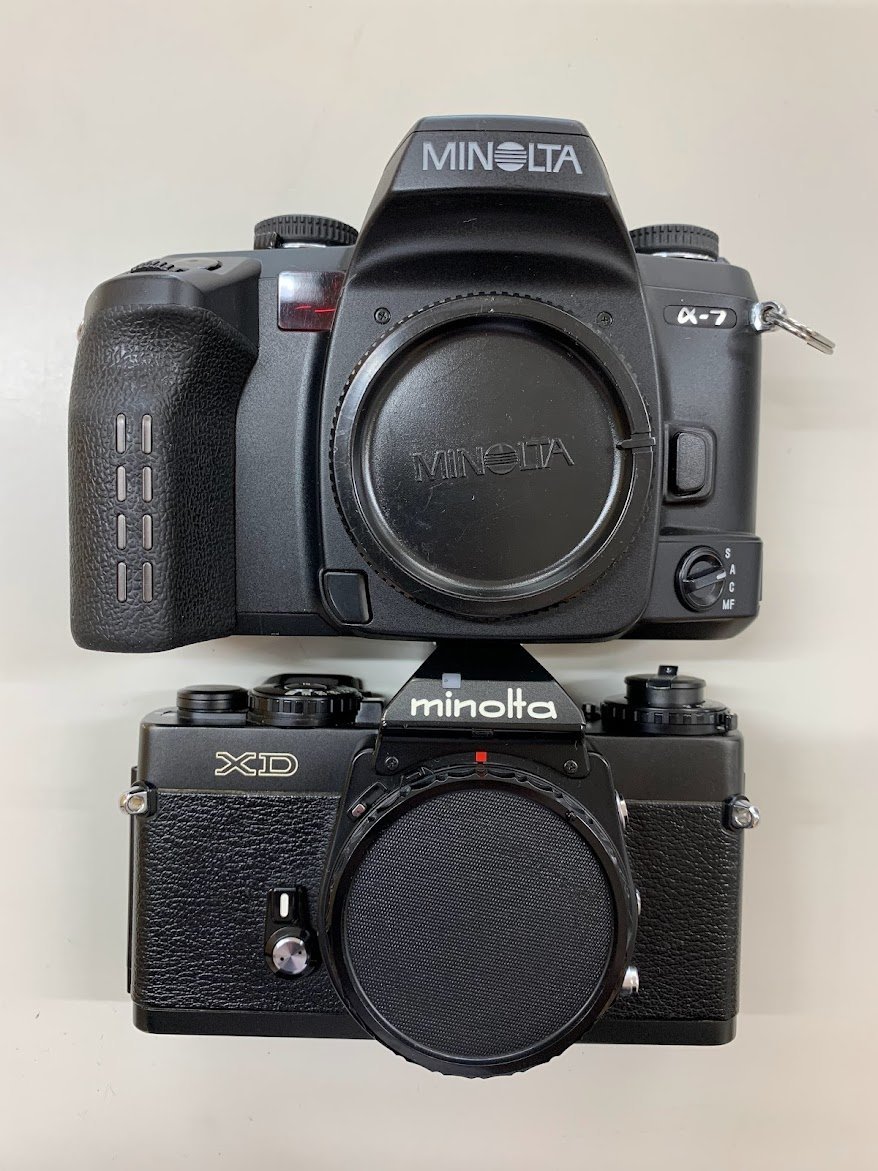 注目ショップ・ブランドのギフト ミノルタ □MINOLTA 一眼レフカメラ2