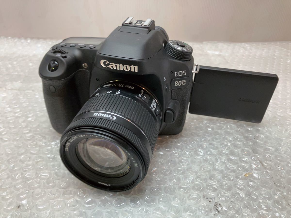 新発売の Canon EOS80D カメラ キャノン キャノンEOS EFS18-55mm