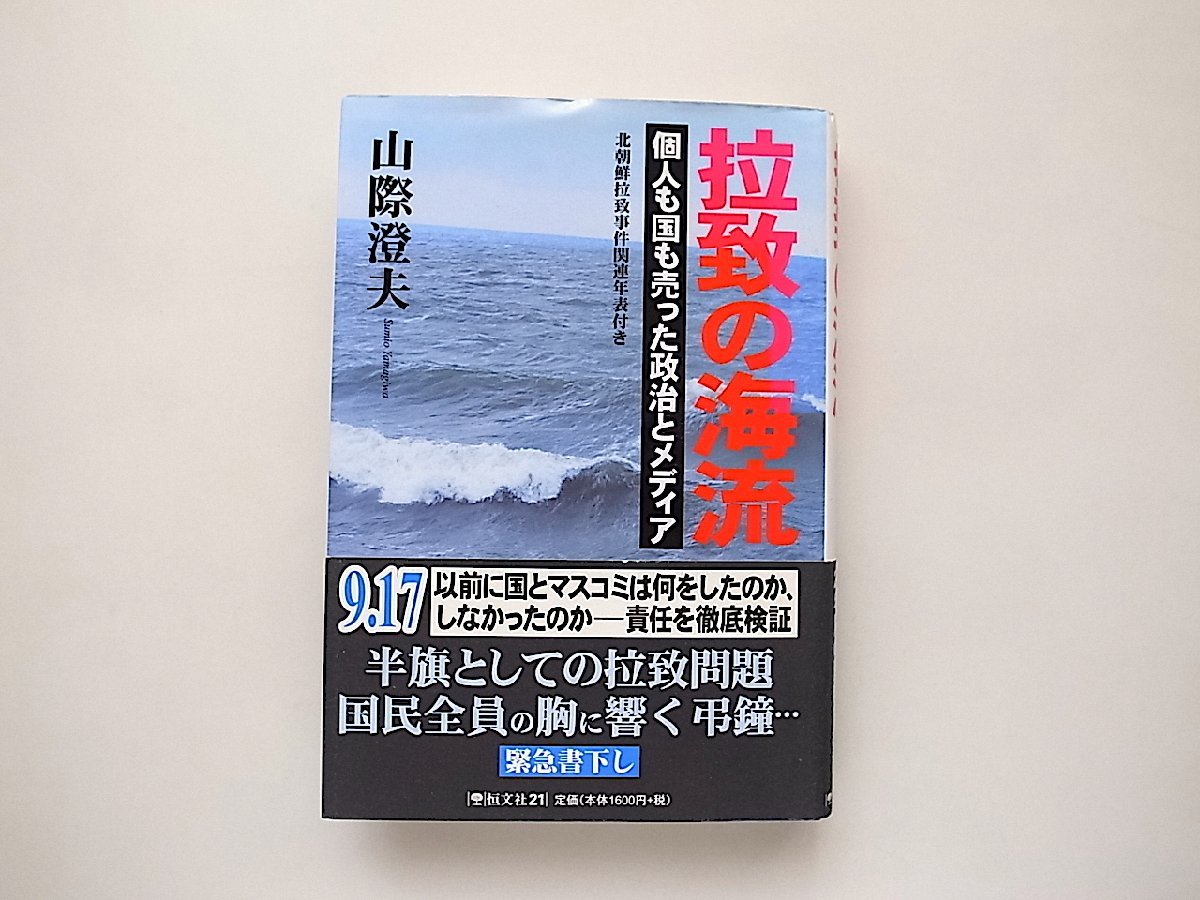 拉致の海流―個人も国も売った政治とメディア/山際澄夫 (著)_画像1