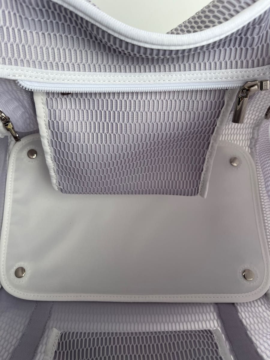 極美品!☆ qbag parisネストMサイズ☆グレージュビアンコ☆1回のみ使用-