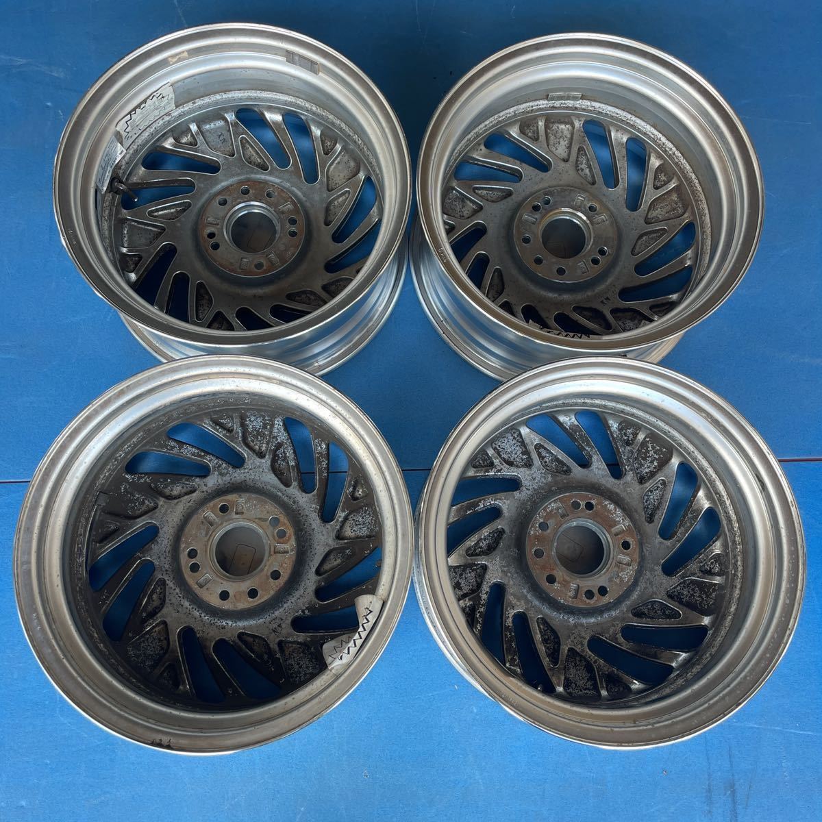 希少 当時物 WORK Slits ワーク スリッツ 16×7JJ+38 PCD114.3 4 希少 当時物 WORK Slits ワーク スリッツ 16×7JJ+38 PCD114.3 4