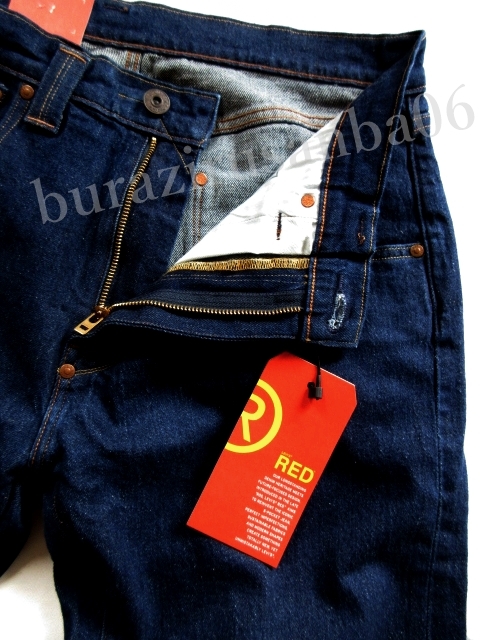 W30 未使用 定価14,300円 LEVI'S RED リーバイス レッド 505 REGULAR ストレッチ ストレート デニムパンツ ジーンズ メンズ A26920000_画像3