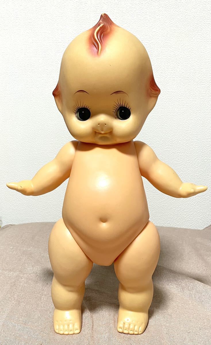 当時物　昭和レトロ　キューピー人形　ソフビ フィギュア　45cm 特大　レア　ビンテージ