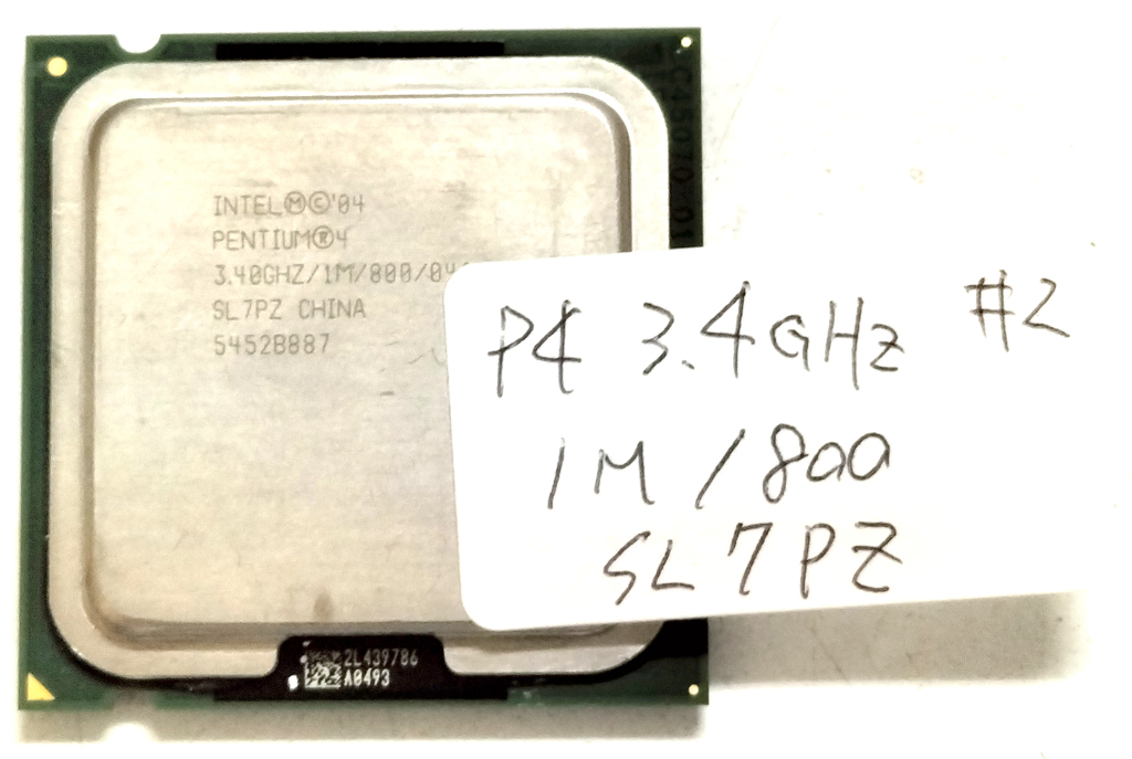 Intel Pentium4 SL7PZ 3.4GHz/1M/800 HT Prescott LGA775 #2