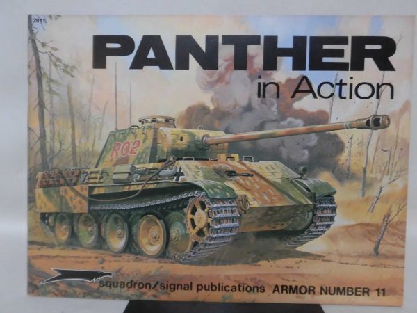 洋書 Armor Number 11 パンター戦車 写真資料本 PANTHER in action Bruce Culver 著 squadron/signal publications 1975年発行[1]Z0220_画像1