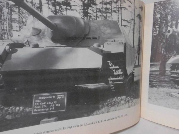 洋書 Das Waffen-Arsenal Band62 ドイツ軍駆逐戦車写真資料本 JAGDPANZER Jagdpanzer IV - Jagdpanther PODZUN-PALLAS-VERAG発行[1]Z0218_画像4