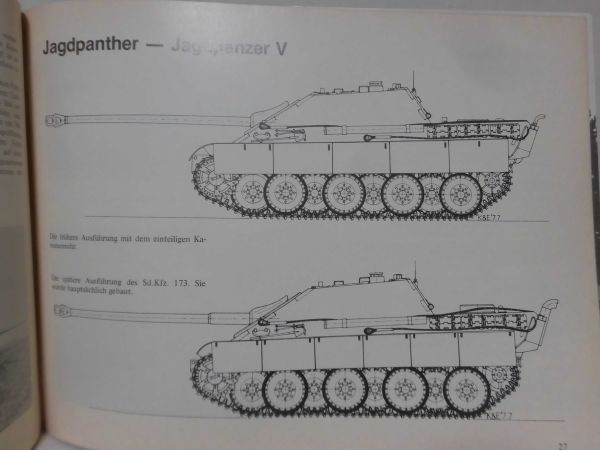 洋書 Das Waffen-Arsenal Band62 ドイツ軍駆逐戦車写真資料本 JAGDPANZER Jagdpanzer IV - Jagdpanther PODZUN-PALLAS-VERAG発行[1]Z0218_画像6