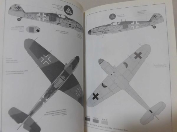 洋書 ドイツ空軍第52戦闘航空団 Bf109写真資料本 Messerschmitt Bf109s of JG52 in Deutsch Bord Japo 2004年発行[1]B1226_画像8