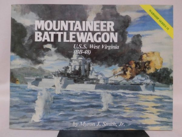 洋書 戦艦ウエストバージニア 写真資料本 MOUNTAINEER BATTLEWAGON U.S.S. West Virginia (BB-48) Pictorial Histories 発行[1]Z0233_画像1
