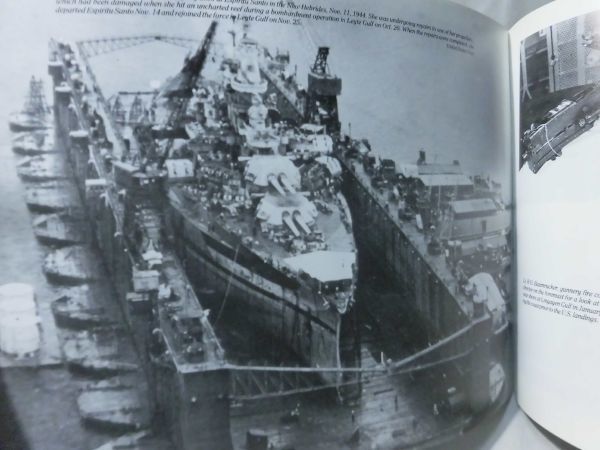 洋書 戦艦ウエストバージニア 写真資料本 MOUNTAINEER BATTLEWAGON U.S.S. West Virginia (BB-48) Pictorial Histories 発行[1]Z0233_画像9
