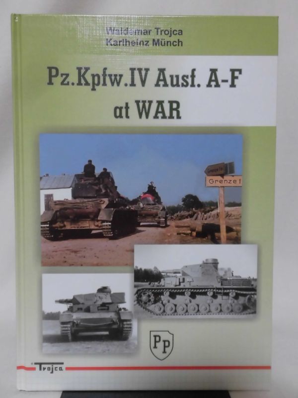 洋書 IV号戦車A-F型戦場写真集 Pz.Kpfw.IV Ausf.A-F at WAR Waldemar Trojca 著 Model Hobby 2006年発行[2]B1307