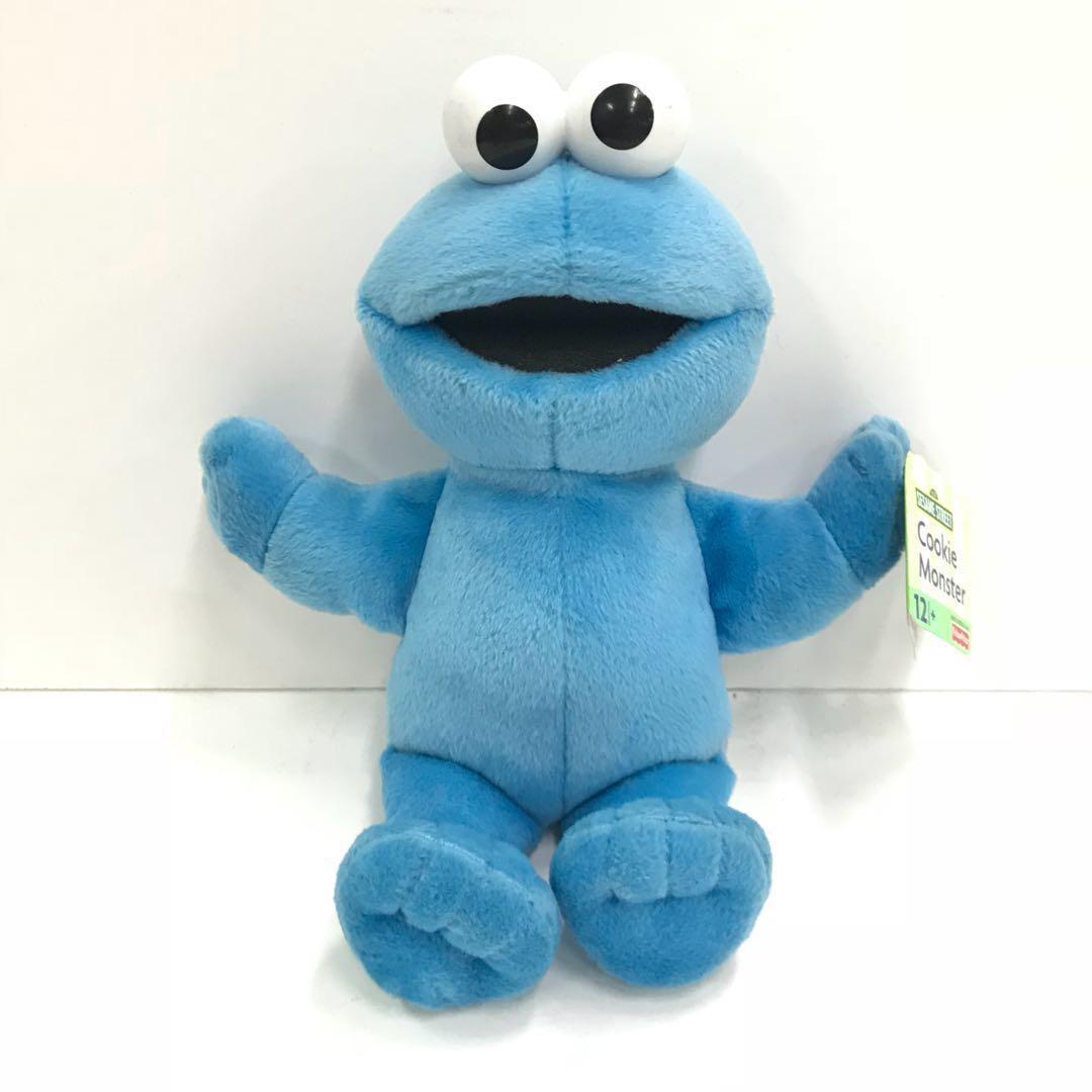 セサミストリート クッキーモンスター 人形 ぬいぐるみ ドール タグ付 人気 SESAMI STREET Cookie Monster コレクション キャラ D-096_画像1