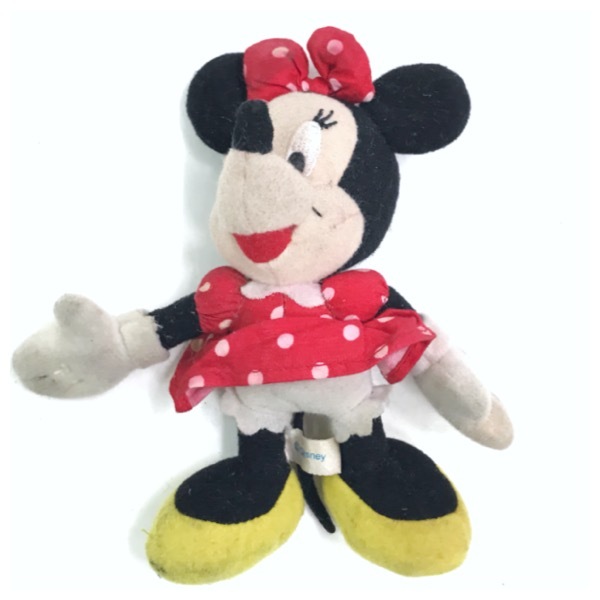  Minnie Mouse soft toy doll Old Disney character goods Minnie Mouse Disney SEGA retro antique Vintage D-274