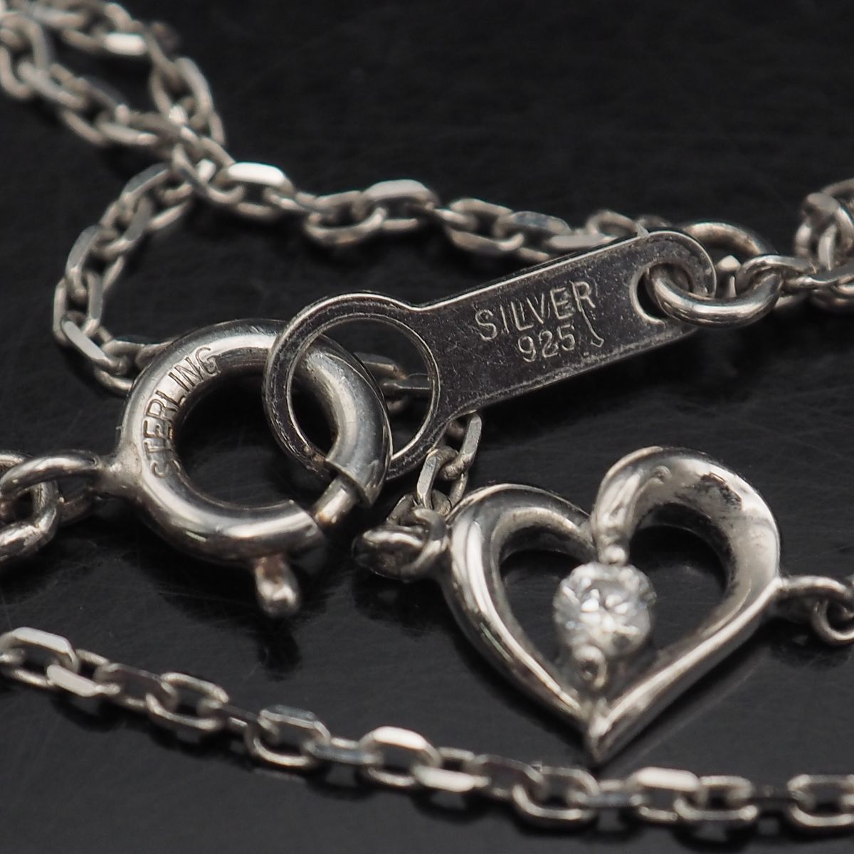 H01 Canal 4℃ SILVER925 STERLING刻印 ブレスレット ハート H01 Canal 4℃ SILVER925 STERLING刻印 ブレスレット ハート