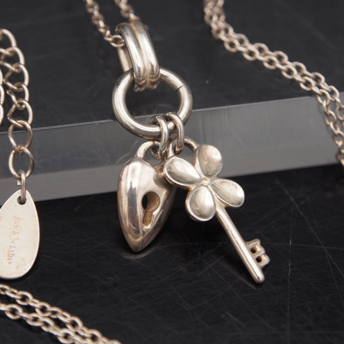 H92 marie claire SILVER STERLING PSV刻印 ペンダント H92 marie claire SILVER STERLING PSV刻印 ペンダント