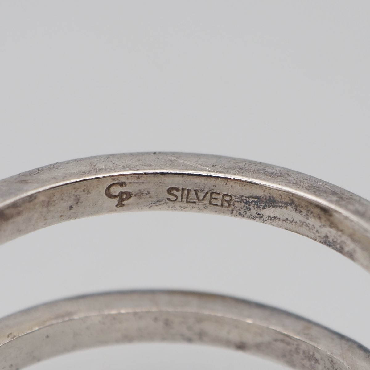 J141 ヴィンテージ CP SILVER刻印 リング デザイン シルバー J141 ヴィンテージ CP SILVER刻印 リング デザイン シルバー