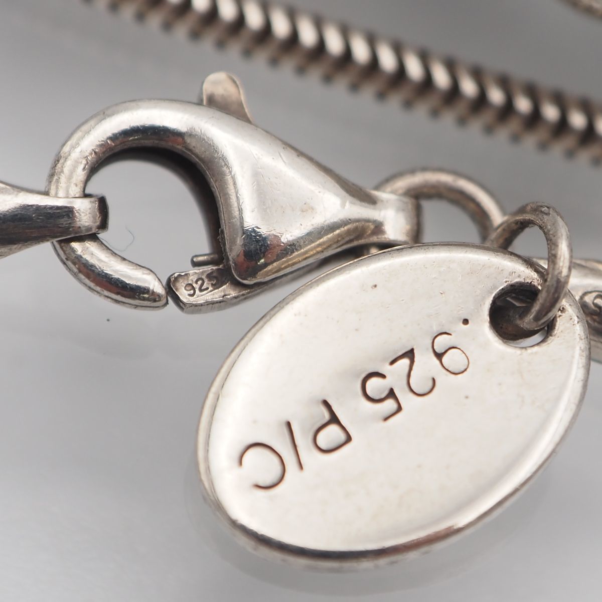 J136 ヴィンテージ s Oliver 925 P/C刻印 ペンダント ネックレス J136 ヴィンテージ s Oliver 925 P/C刻印 ペンダント ネックレス