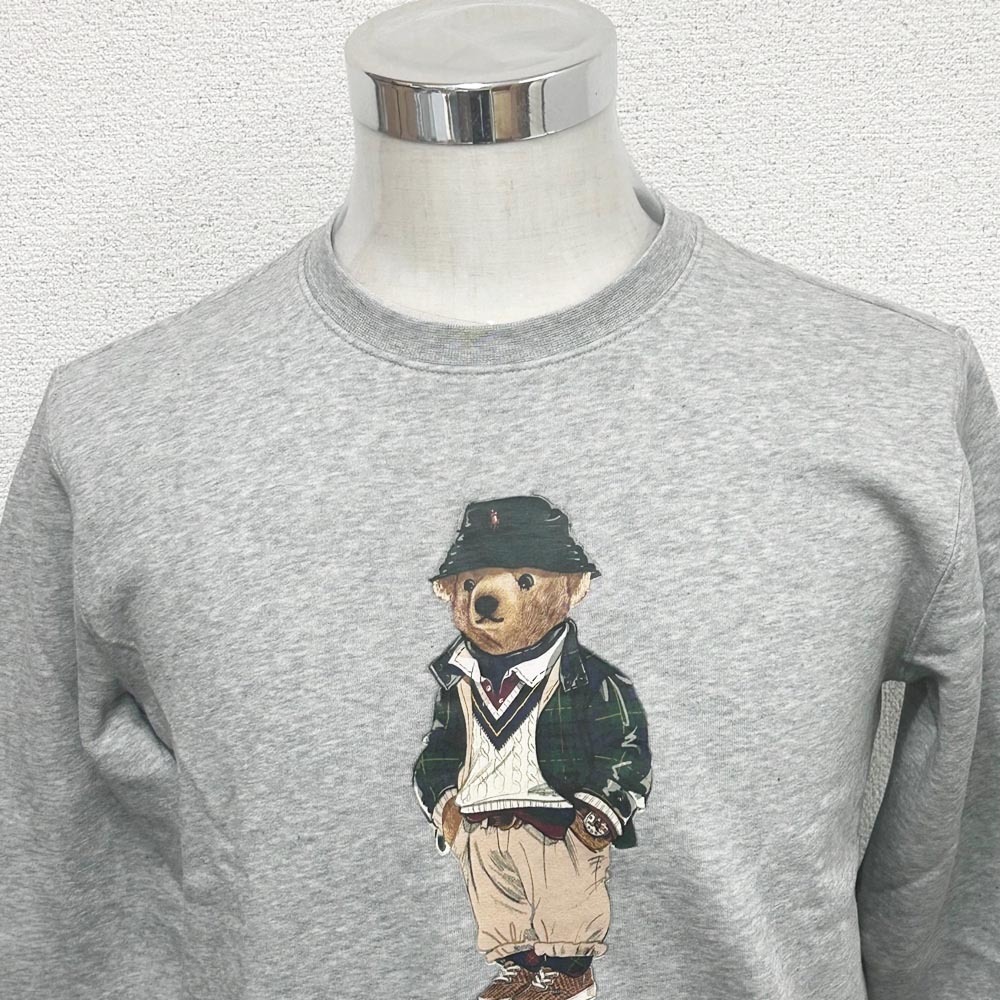  новый товар Ralph Lauren Bear футболка серый boys M размер 