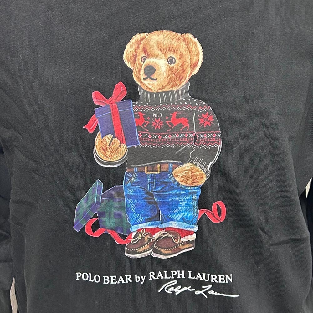  новый товар Polo Ralph Lauren Bear Parker черный boys M размер 