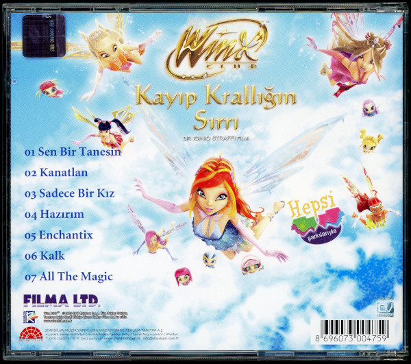 【CD】Winx Club - Kayip Kralligin Sirri (The Secret of the Lost Kingdom)「Natalie Imbruglia - All The Magic」収録。トルコ盤_画像2