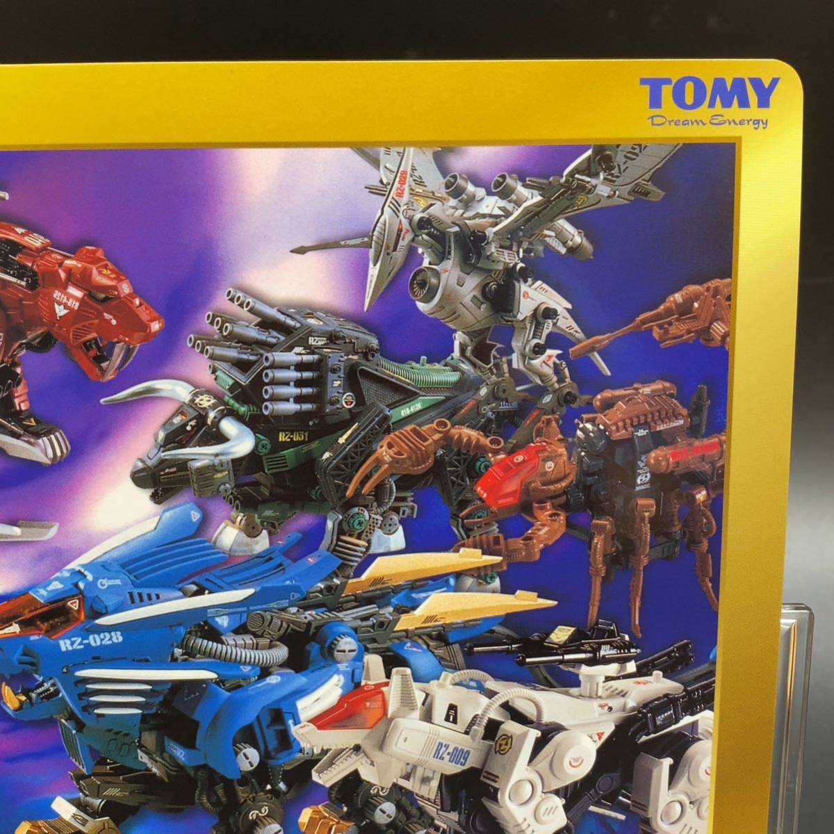 【未使用】デッドストック ZOIDS ゾイド カスタマイズ 下敷き　TOMY 1999 当時物 レトロ コレクション 厚紙 コンテスト プラモ_画像4