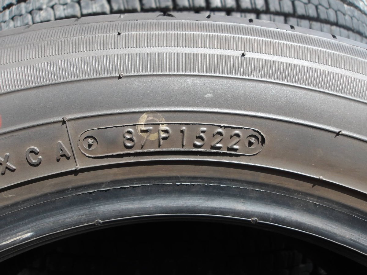 K767 185/60R15 夏2本セット サマータイヤ 185/60-15 185-60-15 TOYO NANOENERGY J65 シエンタ ヴィッツ フィット カローラ_画像7