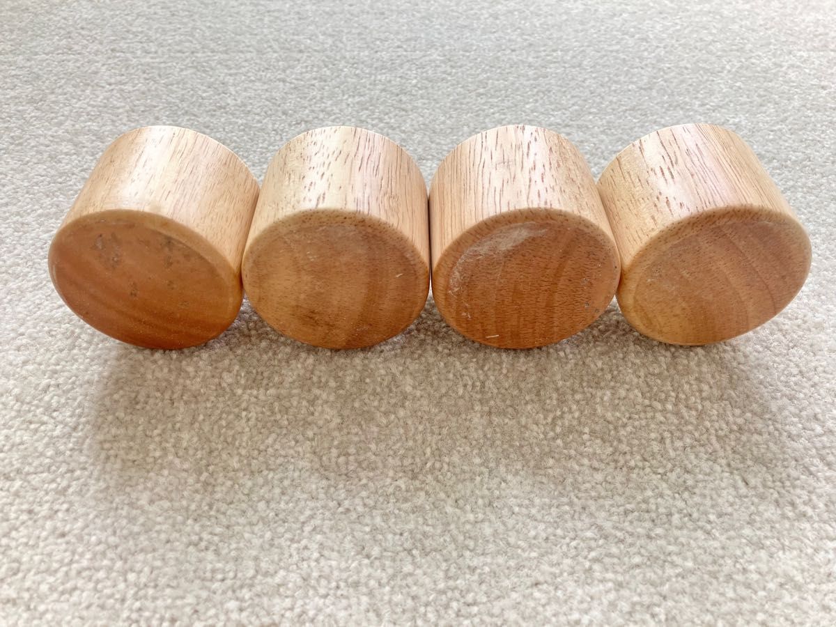 無印良品 木製脚 5cm ナチュラル(M8) 4本組 82579703 MUJI レア 無印良品 木製脚 5cm ナチュラル(M8) 4本組 82579703 MUJI レア