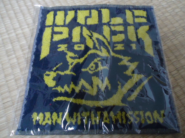 MAN WITH A MISSION 　非売品　ハンカチ　タオル　　ハンドタオル　未使用_画像2