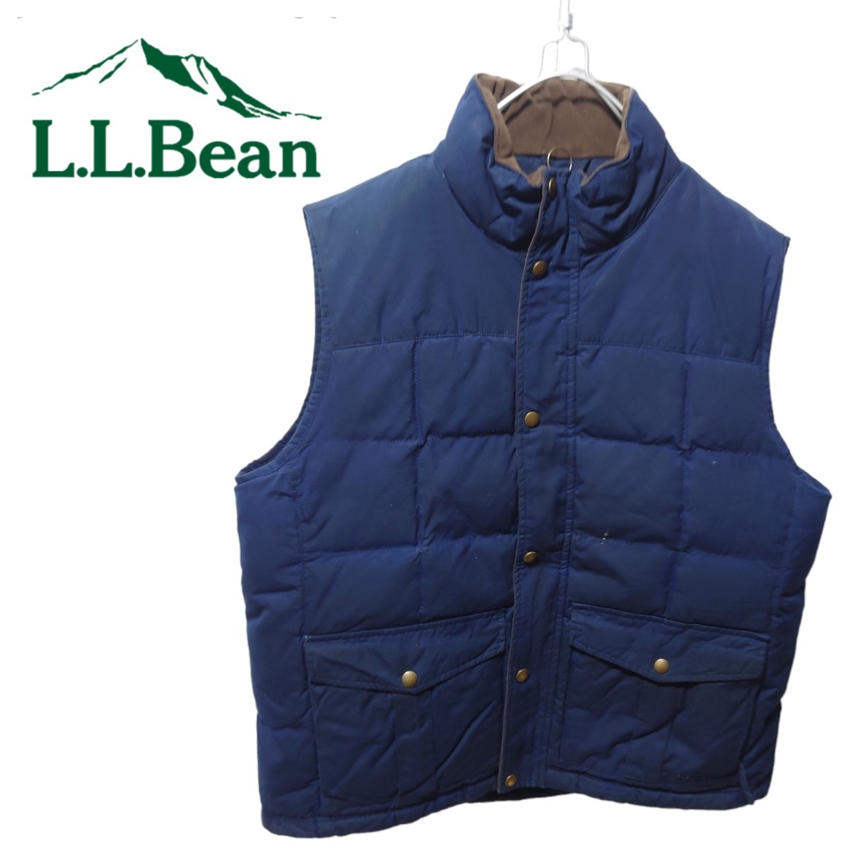 メーカー包装済】 【L.L.Bean】グースダウンベスト S-158 男性用