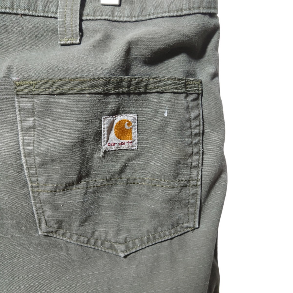 【Carhartt】リップストップ ダブルニーペインターパンツ A-1336_画像7