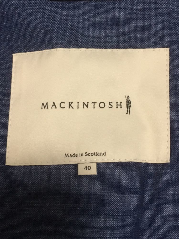 MACKINTOSH マッキントッシュGM002B ステンカラーコート_画像4