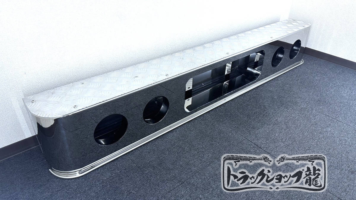  strong! stainless steel rear bumper 1900×250 tail lamp attaching tube type 4 ream lift guard attaching inside attaching and n type . ska G tail deco truck S0837D