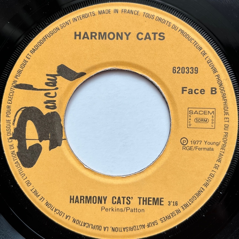 【試聴 7inch】Harmony Cats / Harmony Cats' Theme 7インチ 45 muro koco フリーソウル ドラムブレイク_画像4